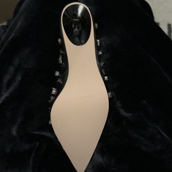 Good American DIAMONDS FOREVER HEEL GOOD AMERICAN NWT Light Smoke - Picture 8 of 8